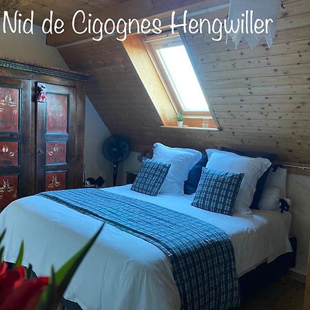 Hotel Le Nid De Cigognes Hengwiller Esterno foto